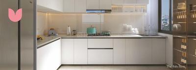 Kitchen Image of 1458 Sq.ft 3 BHK Apartment / Flat for sale in Swaraj 54 Flores Drive Phase 1, Hadapsar Pune for Rs. 13000000