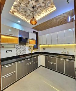 Kitchen Image of 1400 Sq.ft 3 BHK Apartment / Flat for rent in DDA Narwana Apartments, Patparganj New Delhi for Rs. 73000