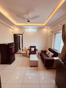 Hall Image of 950 Sq.ft 1 BHK Apartment / Flat for rent in Koramangala Bengaluru for Rs. 32000