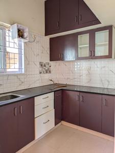 Kitchen Image of 850 Sq.ft 2 BHK Independent House for rent in HSR Layout Bengaluru for Rs. 30000