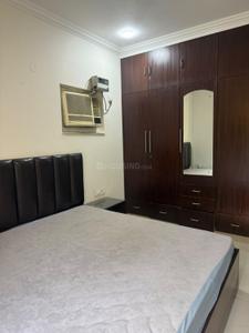 Bedroom Image of 1400 Sq.ft 3 BHK Apartment / Flat for rent in Unitech The Palms, Sector 41 Gurgaon for Rs. 85000