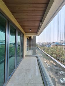 Balcony Image of 2650 Sq.ft 3 BHK Apartment / Flat for rent in Vashi Navi Mumbai for Rs. 120000