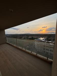 Balcony Image of 2291 Sq.ft 3 BHK Apartment / Flat for sale in Shreenathji Delta Riviera, Ulwe Navi Mumbai for Rs. 40000000