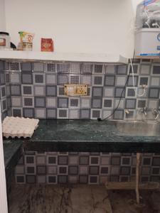 Kitchen Image of 450 Sq.ft 1 BHK Independent House for rent in Beta I Greater Noida for Rs. 18000