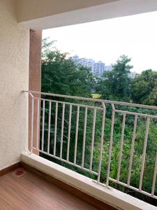 Balcony Image of 986 Sq.ft 2 BHK Apartment / Flat for rent in Sunil Vishwanath Salunke Green Mint, Sus Pune for Rs. 33000