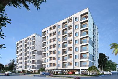 Image of 750 Sq.ft 2 BHK Apartment / Flat for sale in Besa, Nagpur for Rs. 3000000