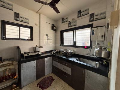 Kitchen Image of 535 Sq.ft 1 BHK Apartment / Flat for rent in Warje Pune for Rs. 18000
