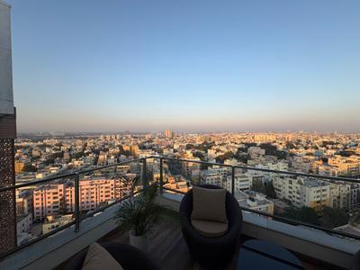Balcony Image of 4500 Sq.ft 4 BHK Apartment / Flat for sale in Living Another Sky, Horamavu Bengaluru for Rs. 82500000