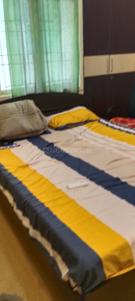 Bedroom Image of 1300 Sq.ft 2 BHK Apartment / Flat for rent in Lakshmi Vijaya Nagar, Velachery Chennai for Rs. 33000