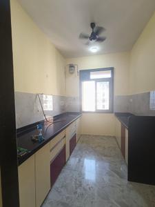 Kitchen Image of 1500 Sq.ft 3.5 BHK Apartment / Flat for rent in Kolshet Thane for Rs. 60000