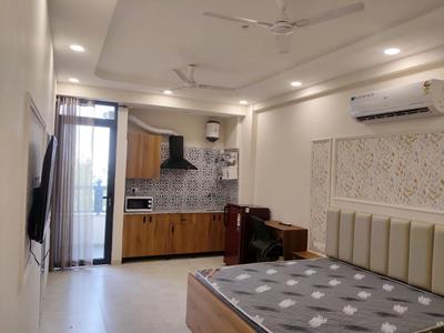 Bedroom Image of 650 Sq.ft 1 RK Independent House for rent in CGHS Urban Green, Sector 39 Gurgaon for Rs. 25000