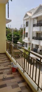 Balcony Image of 1000 Sq.ft 2 BHK Apartment / Flat for rent in Domlur Layout Bengaluru for Rs. 35700