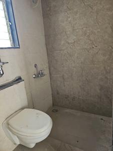 Common Bathroom Image of 850 Sq.ft 2 BHK Apartment / Flat for sale in Nyati Elan, Wagholi Pune for Rs. 6500000