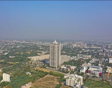 Balcony Image of 4500 Sq.ft 4 BHK Apartment / Flat for sale in Times 104, Bodakdev Ahmedabad for Rs. 48375000