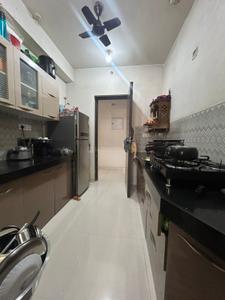 Kitchen Image of 425 Sq.ft 1 BHK Apartment / Flat for rent in Thane West Thane for Rs. 25000