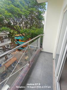 Balcony Image of 1165 Sq.ft 2 BHK Apartment / Flat for rent in HBR Layout Bengaluru for Rs. 38000