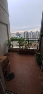 Balcony Image of 1250 Sq.ft 3 BHK Apartment / Flat for rent in Undri Pune for Rs. 32000