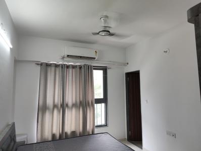 Bedroom Image of 1550 Sq.ft 3 BHK Apartment / Flat for rent in Adani Amogha, Shantigram Ahmedabad for Rs. 46000