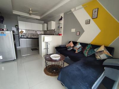Kitchen Image of 699 Sq.ft 1 BHK Apartment / Flat for sale in Jairam Nagar Goa for Rs. 5800000