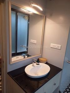 Bathroom Image of 1200 Sq.ft 2 BHK Apartment / Flat for rent in Candolim Goa for Rs. 80000