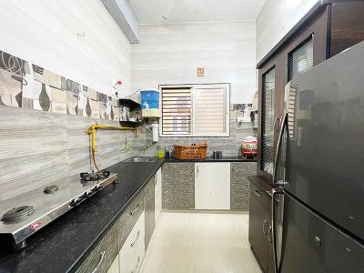 Kitchen Image of 486 Sq.ft 2 BHK Apartment / Flat for sale in Nava Vadaj Ahmedabad for Rs. 5500000