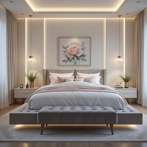 Bedroom Image of 950 Sq.ft 2 BHK Apartment / Flat for sale in Raymond Ten X Era Raymond Realty Tower A, Thane West Thane for Rs. 16500000