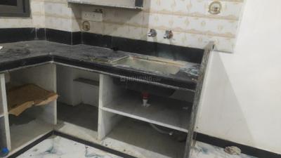 Kitchen Image of 450 Sq.ft 1 BHK Builder Floor for rent in Khempura Udaipur for Rs. 9000