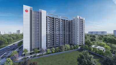 Image of 995 Sq.ft 2 BHK Apartment / Flat for sale in Mangalam Melizma, Kiwale, Pune for Rs. 5200000