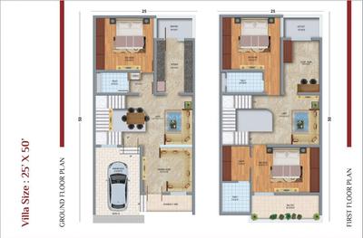 Image of 1750 Sq.ft 3 BHK Independent House for sale in Shubh Villa, Bhatinda, Jodhpur for Rs. 5500000