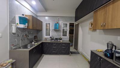 Kitchen Image of 589 Sq.ft 2 BHK Apartment / Flat for sale in Amardeep Landmark, Sayajipura Vadodara for Rs. 4200000