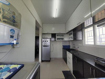 Kitchen Image of 1253 Sq.ft 2 BHK Apartment / Flat for rent in Sai Kuteer Apartments, Kothanur Bengaluru for Rs. 42001