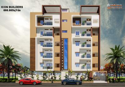 Building Image of 1163 Sq.ft 2 BHK Apartment / Flat for sale in Icon Rock Ridge, Narsingi Hyderabad for Rs. 7626900