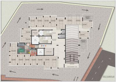 Image of 1550 Sq.ft 3 BHK Apartment / Flat for sale in Commonwealth CD Flagship, Salcete, Goa for Rs. 13100000