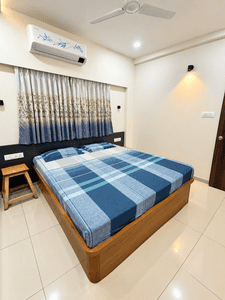 Bedroom Image of 2200 Sq.ft 4 BHK Penthouse for sale in Ambica Kishan Galaxy, Bhayli Vadodara for Rs. 8900000