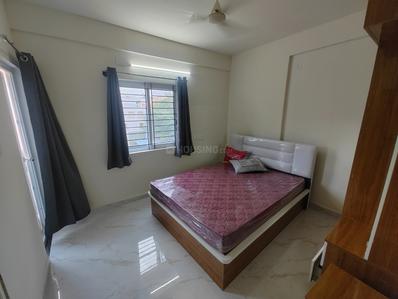 Bedroom Image of 650 Sq.ft 1 BHK Apartment / Flat for rent in Nagavara Bengaluru for Rs. 30000