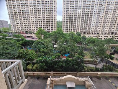 Balcony Image of 579 Sq.ft 1 BHK Apartment / Flat for rent in Hiranandani Regent Hill A B C D And E Wing, Powai Mumbai for Rs. 70000