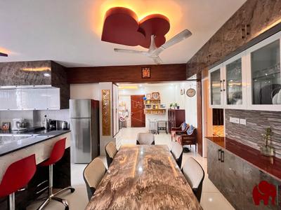 Kitchen Image of 2109 Sq.ft 3 BHK Apartment / Flat for sale in DS Skycity by DS-MAX Properties Private Limited, Chokkanahalli Bengaluru for Rs. 22100000