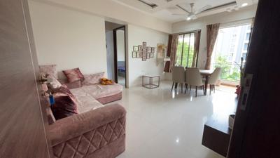 Living Room Image of 1100 Sq.ft 2 BHK Apartment / Flat for rent in Suyog Space, Wakad Pune for Rs. 40000