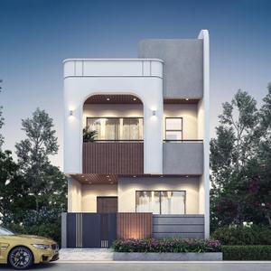 Image of 1600 Sq.ft 3 BHK Independent House for sale in Humming Coterie 02, Kachana, Raipur for Rs. 12500000