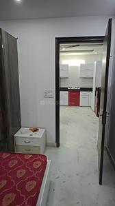 Bedroom Image of 660 Sq.ft 1 BHK Builder Floor for rent in Hari Nagar New Delhi for Rs. 18000