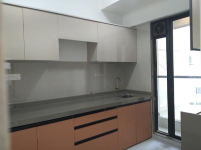 Kitchen Image of 710 Sq.ft 2 BHK Apartment / Flat for sale in Rajhans Blossom Building 6 Wing C&amp;D, Vasai West Vasai for Rs. 6900000