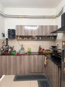 Kitchen Image of 1100 Sq.ft 2 BHK Apartment / Flat for rent in Doshi Risington 2, Karapakkam Chennai for Rs. 45000