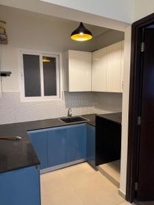 Kitchen Image of 1200 Sq.ft 1 BHK Apartment / Flat for rent in Godrej United, Hoodi Bengaluru for Rs. 46500