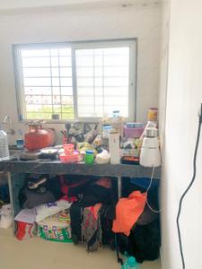 Kitchen Image of 650 Sq.ft 1 RK Apartment / Flat for rent in Karve Nagar Pune for Rs. 14000
