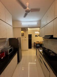 Kitchen Image of 1215 Sq.ft 2 BHK Apartment / Flat for rent in Adani Aster Neo, Shantigram Ahmedabad for Rs. 41000