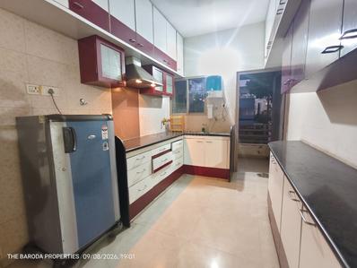 Kitchen Image of 1250 Sq.ft 2 BHK Apartment / Flat for rent in Gotri Vadodara for Rs. 15500