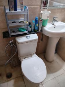 Bathroom Image of 1200 Sq.ft 2 BHK Builder Floor for rent in UCHDPL Wave Executive Floors G, Wave City Ghaziabad for Rs. 20000