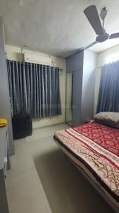 Bedroom Image of 1200 Sq.ft 2 BHK Apartment / Flat for rent in Althan Surat for Rs. 25000