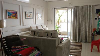 Living Room Image of 1150 Sq.ft 3 BHK Apartment / Flat for sale in Krisna Nirmaan Amorapolis, Dhanori Pune for Rs. 10000000