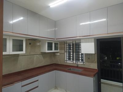 Kitchen Image of 1350 Sq.ft 3 BHK Apartment / Flat for rent in Agrahara Layout Bengaluru for Rs. 38000